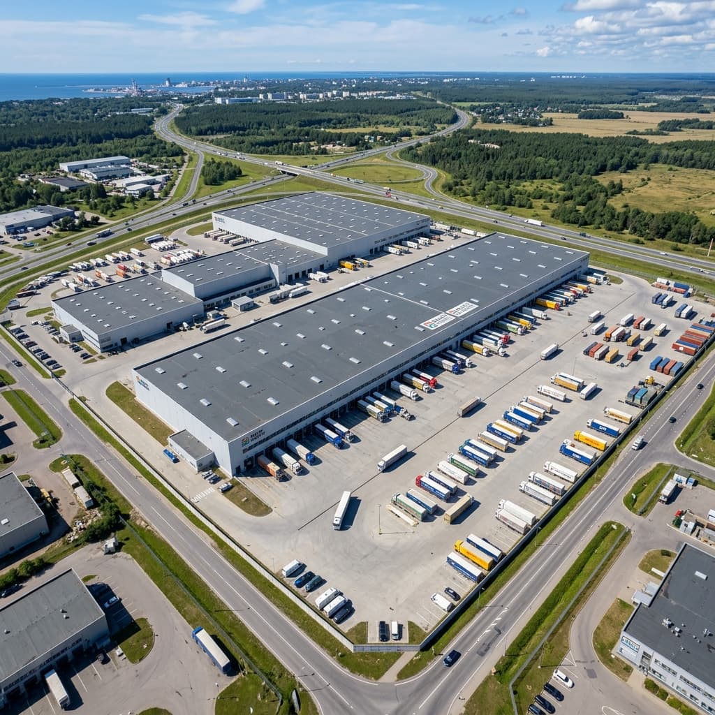 NordikTransit Baltic distribution hubs and freight corridors