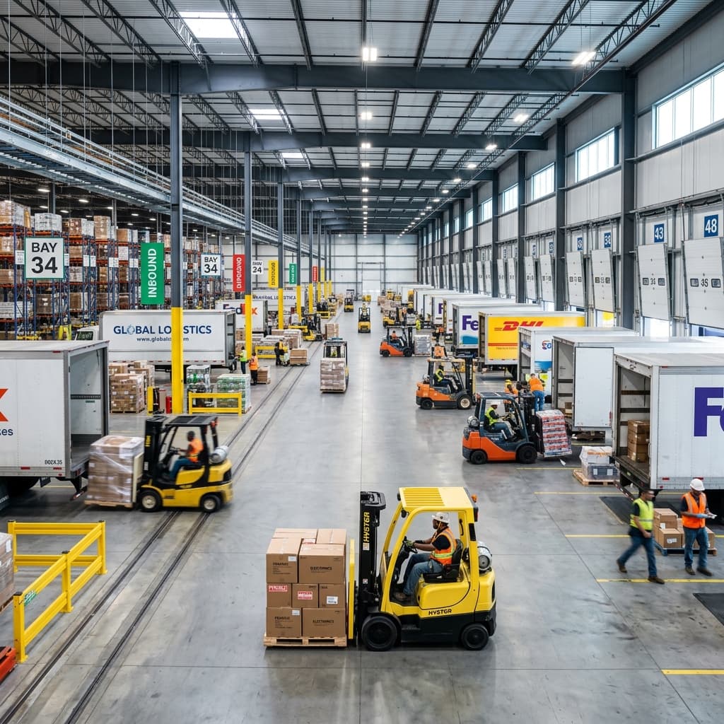 Cross Docking operations at NordikTransit